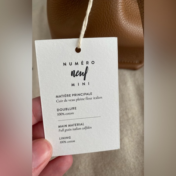 Polene Neuf Mini Nine Camel Brown EUC - Picture 16 of 17